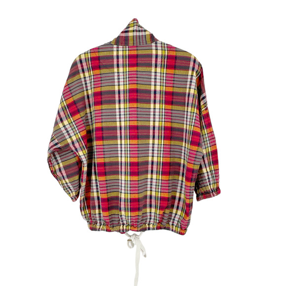 The GREAT. The Journey Pullover in Bluegrass Plaid 1|S - Picture 6 of 12